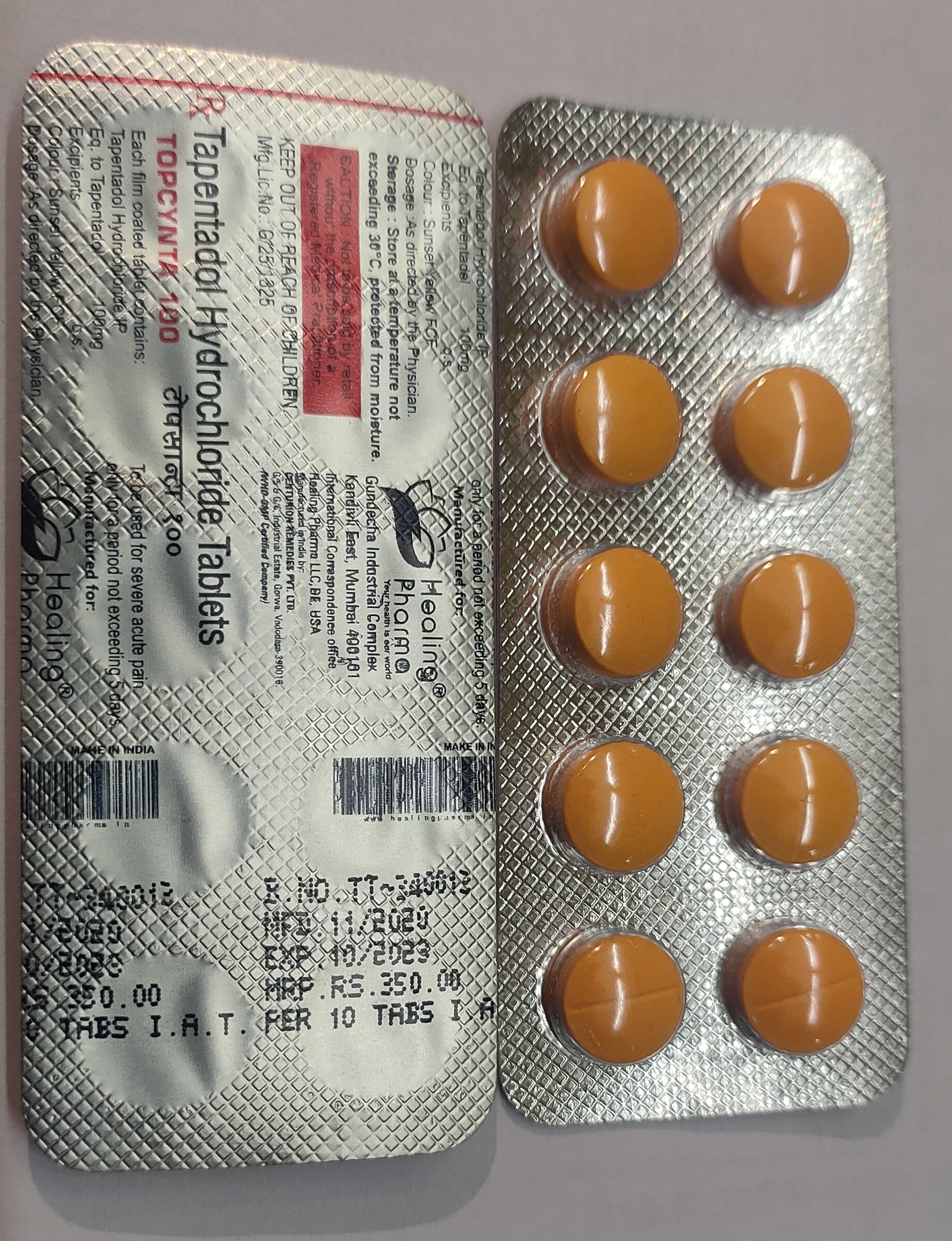 Tapentadol 100mg